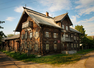 Fototapeta na wymiar Old house in village