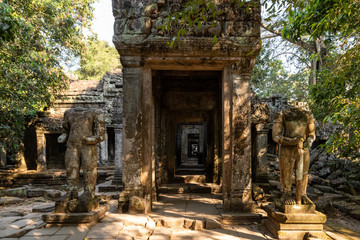 Die Tempelanlage Preah Khan in Kambodscha