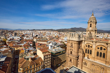 Obraz premium Malaga Cathedral