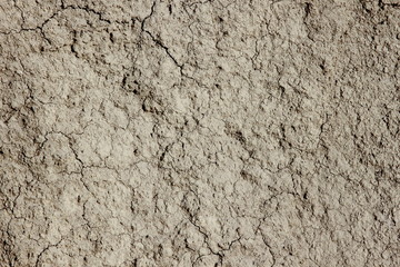 Texture of cracked dry ground