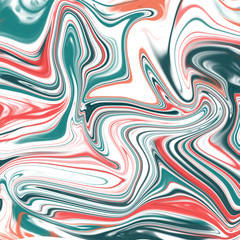 Blue background. The state of the current fluid. Futuristic abstraction, banner, design, place for text.