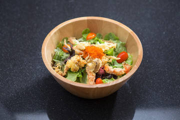 Kai gani shell crab salad Japanese food