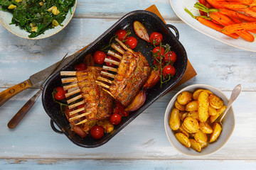 Lammrücken Lamb rack