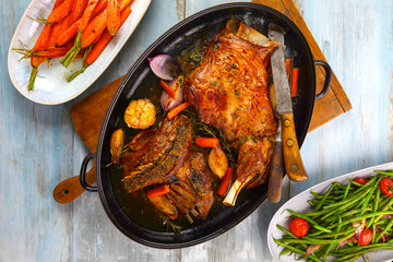 Lammbraten Lamb roast