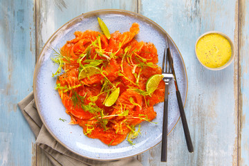 Marinated Salmon Graved Lachs