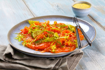 Marinated Salmon Graved Lachs
