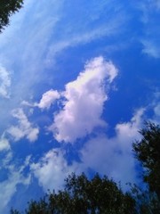 Obraz na płótnie Canvas Heavenly Sky On The Louisiana Coast 