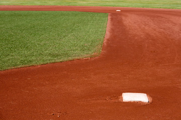 Baseball First Base and Scound Base