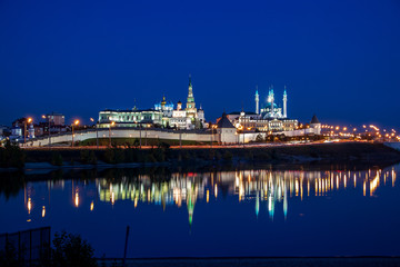 Fototapeta na wymiar White Kremlin Kazan Tatarstan