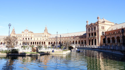 Seville is a solemn city in Andalusia, Spain