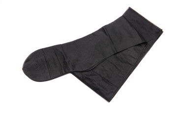 new black tights on white background