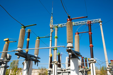 Electric transformer station