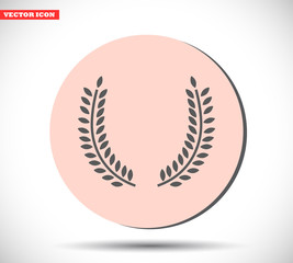 Settings vector icon , lorem ipsum Flat design