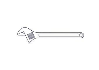Adjustable End Wrench