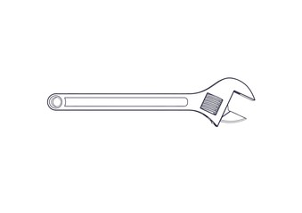 Adjustable End Wrench