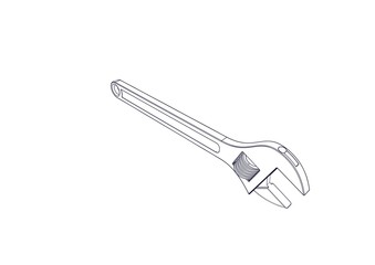 Adjustable End Wrench