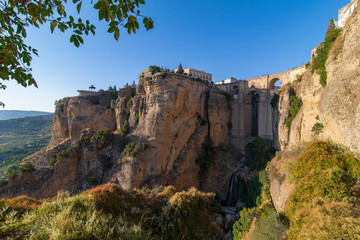 Ronda, Spain, typical and spectacular image of this great town.