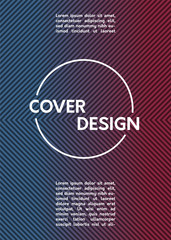 minimalistic cover design template
