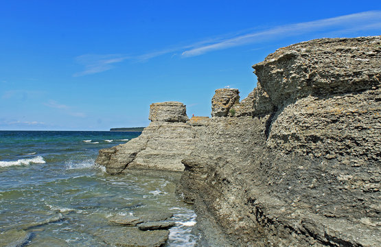 Das Raukengebiet bei Byrum auf &Ouml;land, Schweden