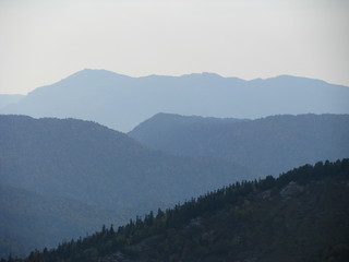 Fototapeta premium evening in the mountains