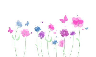 Naklejka premium fiori, piante, primavera