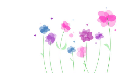 Naklejka premium fiori, piante, primavera