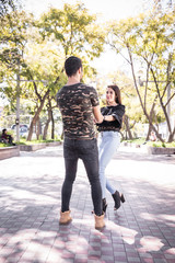 Fototapeta premium Couple in the outdoors