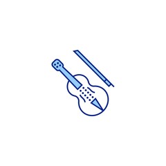 listen to music creative icon. From Music icons collection. Isolated listen to music sign on white background