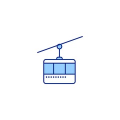 Tram creative icon. From Transport icons collection. Isolated Tram sign on white background