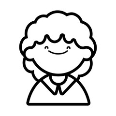 back to school education smiling young boy student cartoon