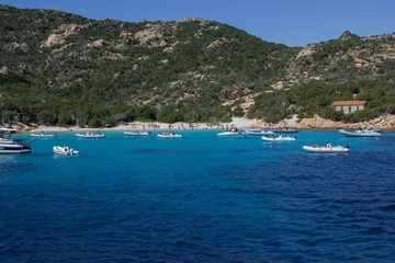 Obraz premium View of the Maddalena Archipelago in Sardinia