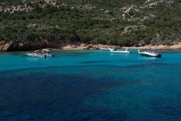 Obraz premium Widok na Archipelag Maddalena na Sardynii
