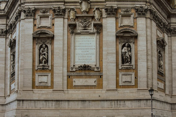 Fototapeta na wymiar Chapel of Paolina in the Vatican Apostolic Palace