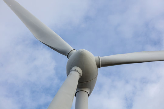 Close-up View Of A Wind Turbine Nacelle At Albany Wind Farm In Western Australia