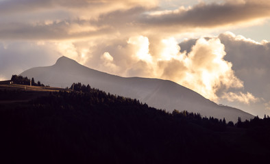 Chamonix Alps Sunset