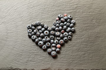 Heidelbeer Herz