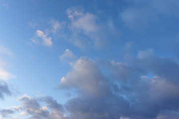 Fototapeta premium blue sky with clouds