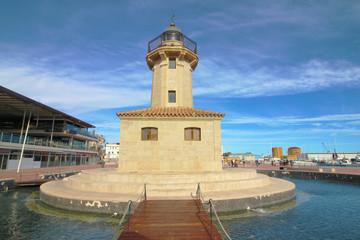 Faro del Grao, Castell&oacute;n, Espa&ntilde;a