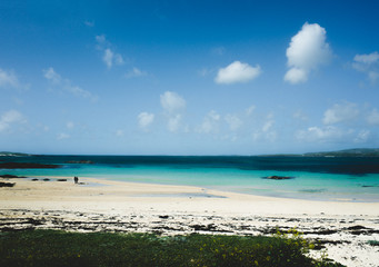 beach and sea