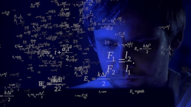 Portrait of tired developer using chat gpt ai sitting and working hard on the table with front of computer desktop in work place at late with serious action, Work hard and too late concept