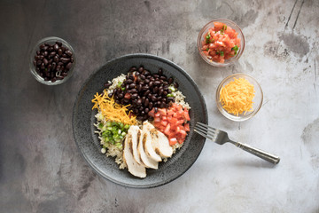 Southwest Grilled Chicken Burrito Bowl