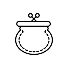 purse safe business cash money line design