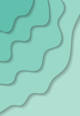 Dynamic textured background design in 3D style with pastel color. EPS10 Vector background.