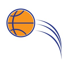 basket ball logo vector
