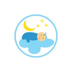 baby logo vector