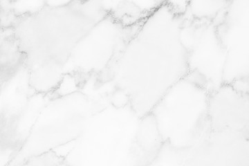 Obraz premium Marble granite white background wall surface black pattern graphic abstract light elegant black for do floor ceramic counter texture stone slab smooth tile gray silver natural for interior decoration.