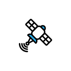 vector satellite icon