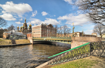 Panorama Sankt Petersburga w Rosji