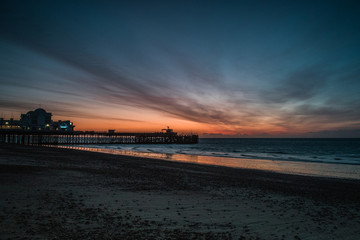 Fototapeta premium South Parade Pier at Sunrise