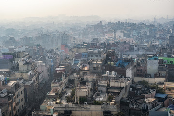 old delhi view from jama masjid